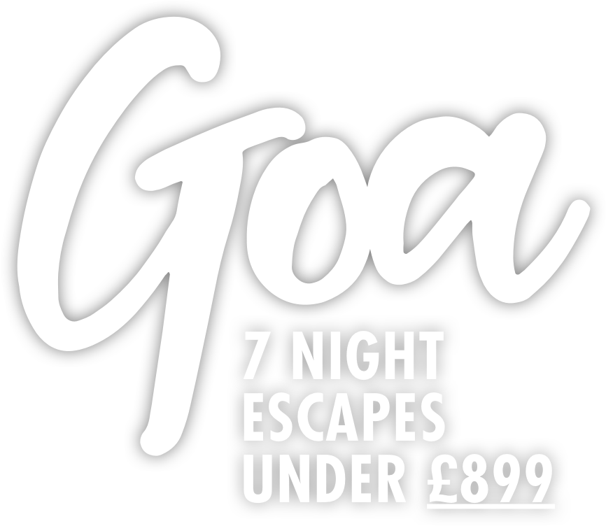 Goa from under £899pp logo.