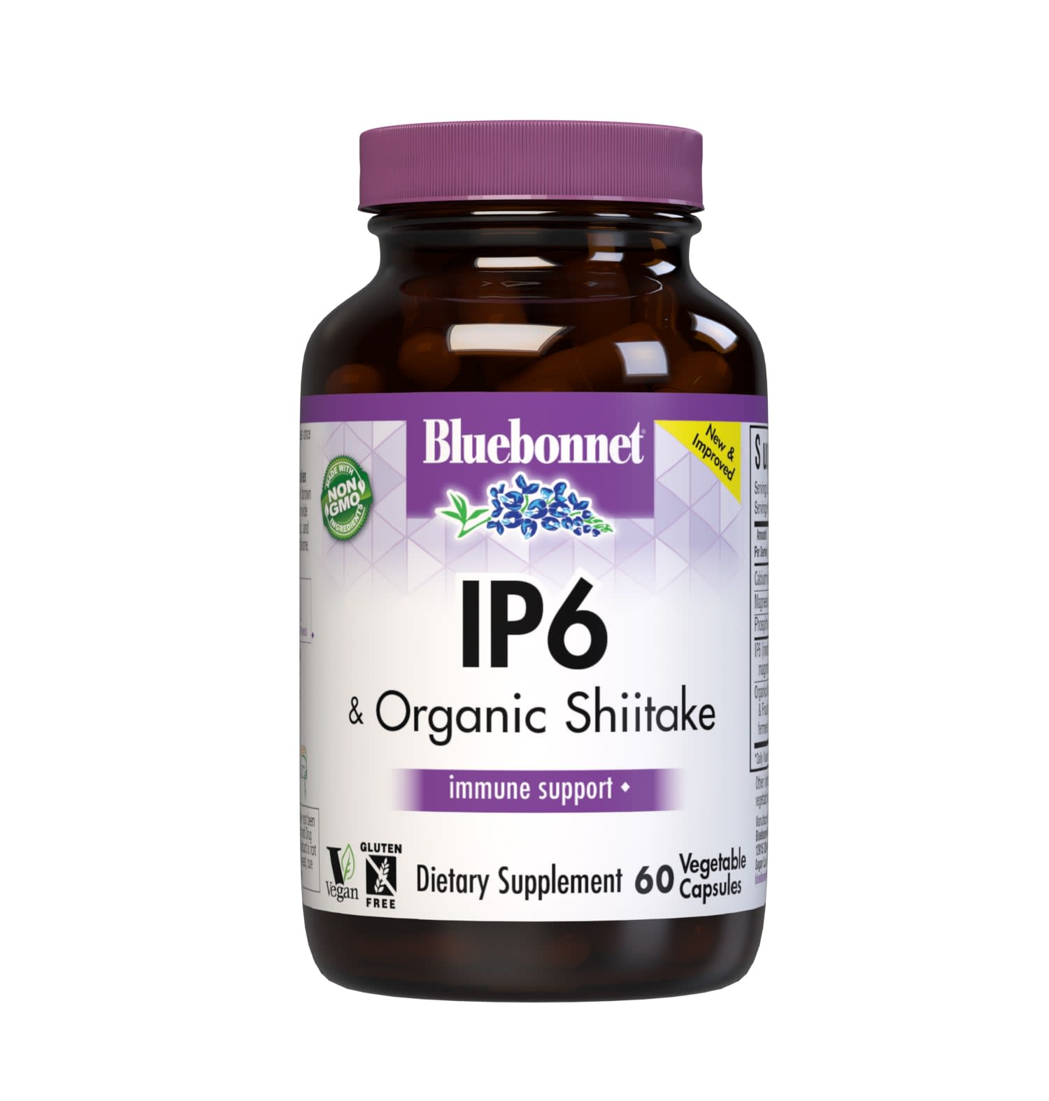Bluebonnet’s IP6 & Organic Shiitake Vegetable Capsules