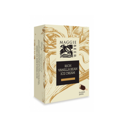 Maggie Beer Icecream Sticks Rich Vanilla Bean 300ml (WA & QLD) Maggie Beer Icecream Sticks Rich Vanilla Bean 300ml (WA & QLD)