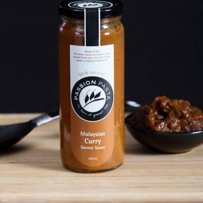 Passion Pasta Sauce Malaysian Curry Simmer 465ml (WA) Passion Pasta Sauce Malaysian Curry Simmer 465ml (WA)