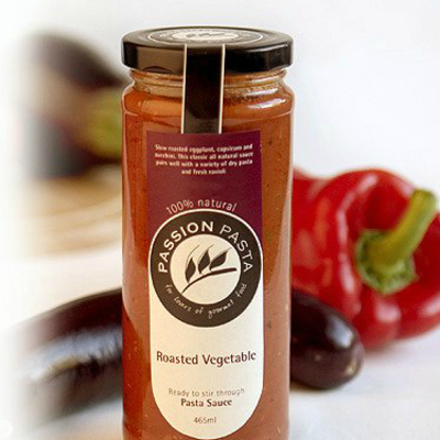 Passion Pasta Sauce Roasted Vegetable 465ml (WA) Passion Pasta Sauce Roasted Vegetable 465ml (WA)