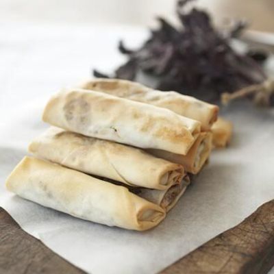 Lotus&Ming 50pc Spring Roll Shiitake&Leek (WA) Lotus&Ming 50pc Spring Roll Shiitake&Leek (WA)