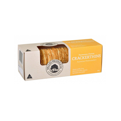 Valley Produce Crackerthins Parmesan Cheese 100g (WA) Valley Produce Crackerthins Parmesan Cheese 100g (WA)