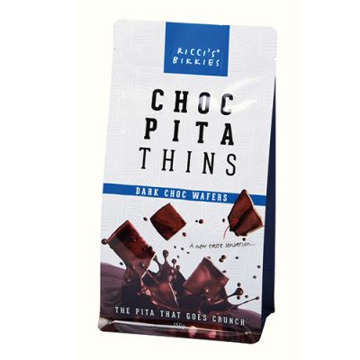 Ricci’s Bikkies Dark Chocolate Pita Thins 150g (WA & QLD) Ricci’s Bikkies Dark Chocolate Pita Thins 150g (WA & QLD)