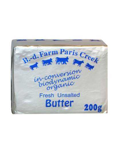 B-d Farm Butter Organic 200g