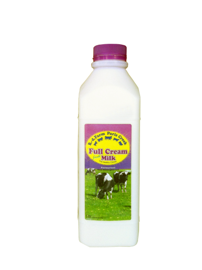 B-d Farm Milk Organic 1ltr