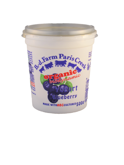 B-d Farm Yoghurt Blueberry 500g