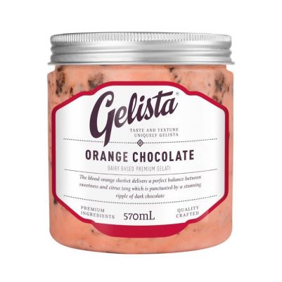 Gelista Blood Orange & Dark Chocolate 570ml