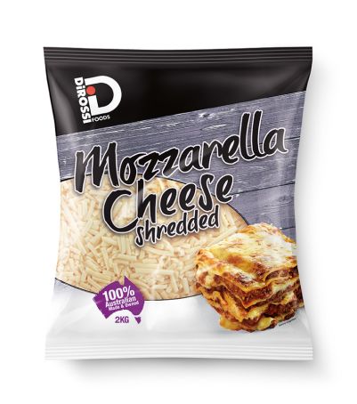 DiRossi Mozzarella Shredded 2kg