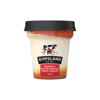 Gippsland Dairy Mango & Blood Orange Yoghurt 160g (WA)