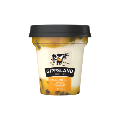 Gippsland Dairy Passionfruit Yoghurt 160g (WA)