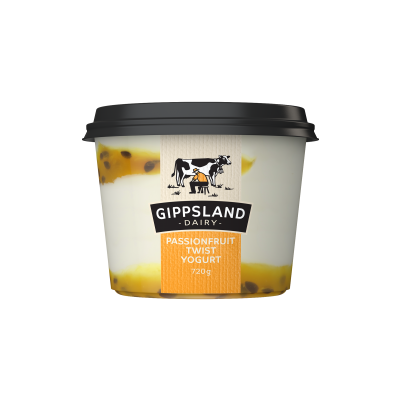 Gippsland Dairy Passionfruit Yoghurt 720g (WA)
