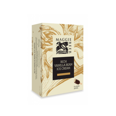 Maggie Beer Icecream Sticks Rich Vanilla Bean 300ml (WA & QLD)