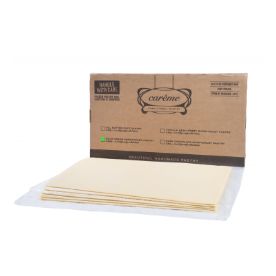Carême Sour Cream Shortcrust Pastry 2.35kg (WA)