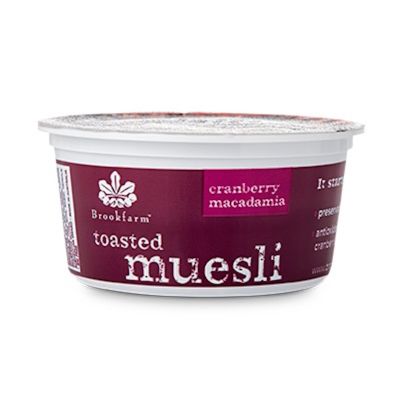 Brookfarm Toasted Muesli Cranberry Tub 75g (WA)
