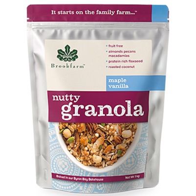 Brookfarm Nutty Granola Maple Vanilla 1kg (WA)