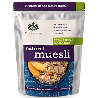 Brookfarm Natural Muesli with Apricot 1.5kg (WA)