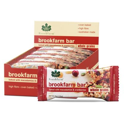 Brookfarm Toasted Bar with Cranberry 35g (WA)