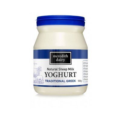 Meredith Yoghurt Blue Ewes Milk 500g (WA)