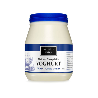 Meredith Yoghurt Blue Ewes Milk 1kg