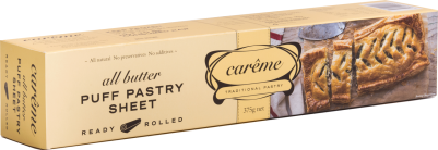 Carême Butter Puff Pastry 375g