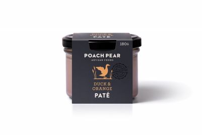Poach Pear Duck & Orange Pate 180g (WA & QLD)