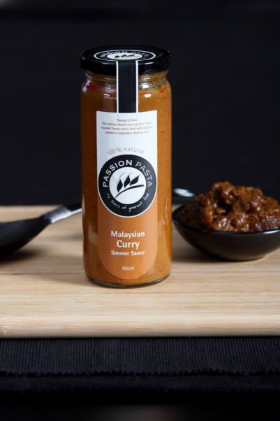 Passion Pasta Sauce Malaysian Curry Simmer 465ml (WA)