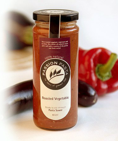 Passion Pasta Sauce Roasted Vegetable 465ml (WA)
