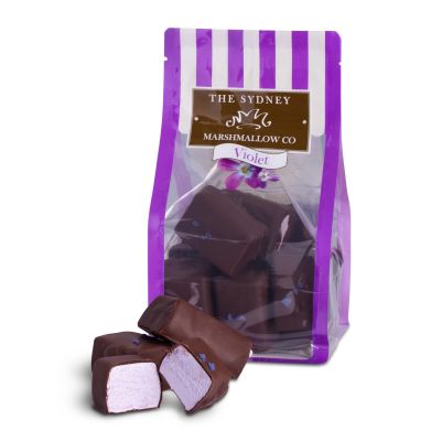 Sydney Marshmallow Co Chocolate Violet 200g (WA)