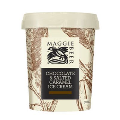 Maggie Beer Icecream Chocolate Salt Caramel 500ml (WA & QLD)