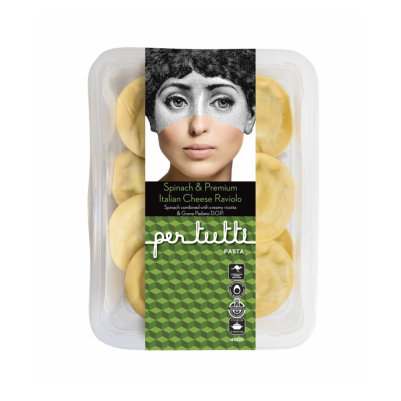 Pertutti Raviolo Spinach & Premium Italian Cheese 400g (WA)