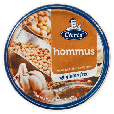 Chris’ Traditional Hommus Dip 200g (WA)