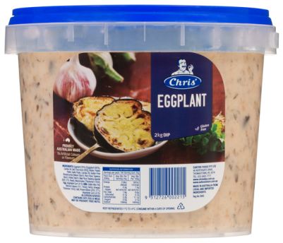 Chris’ Traditional Eggplant Dip 2kg (WA)