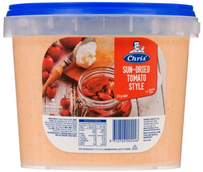 Chris’ Traditional Sun Dried Tomato Dip 2kg (WA)