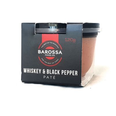 Barossa Food Co. Whisky & Pepper Pate 120g (WA)