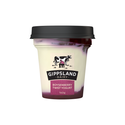 Gippsland Dairy Yoghurt Boysenberry 160g (WA)