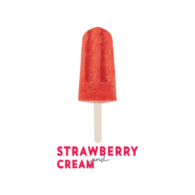 Paloma Pops Strawberry & Cream