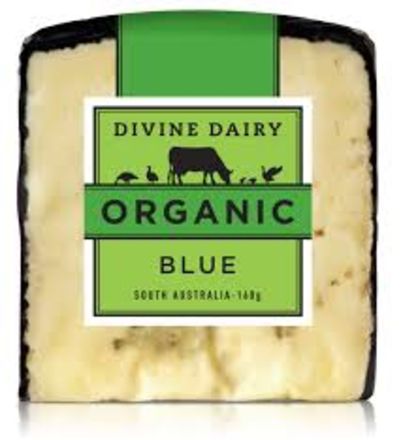 Divine Dairy Organic Blue 160g (WA)