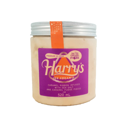 Harry’s Salted Caramel Fudge 520ml (WA & QLD)