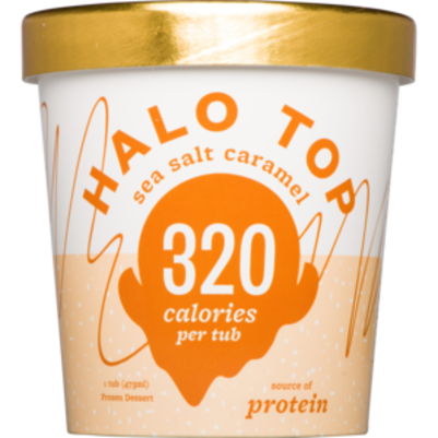 Halo Top Sea Salt Caramel 473g (WA & QLD)
