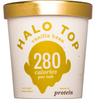 Halo Top Vanilla Bean 473ml (WA & QLD)