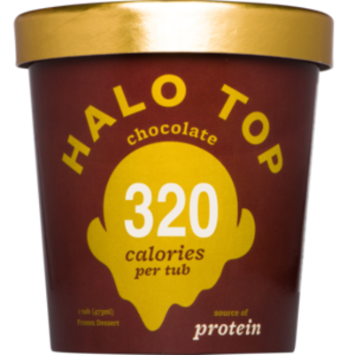 Halo Top Chocolate 473ml (WA & QLD)
