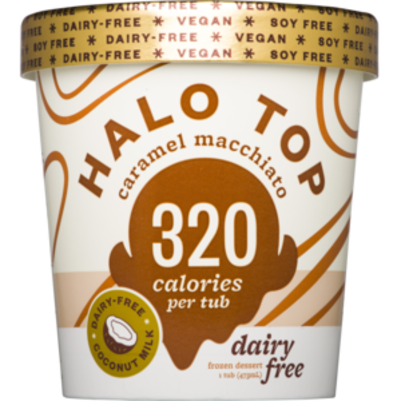 Halo Top DF Caramel Macchiato 473ml (WA & QLD)