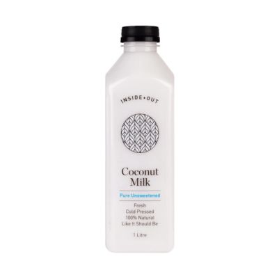 Inside Out Coconut Milk Pure Unsweetened 1L (WA)
