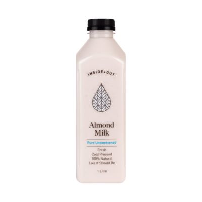 Inside Out Almond Pure Unsweetened 1L (WA)