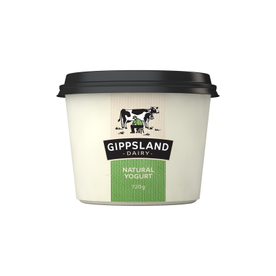 Gippsland Dairy Natural Yogurt 720g
