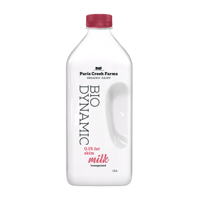 PCF Bio-Dynamic 0.1% Fat Skim Milk 1.5L