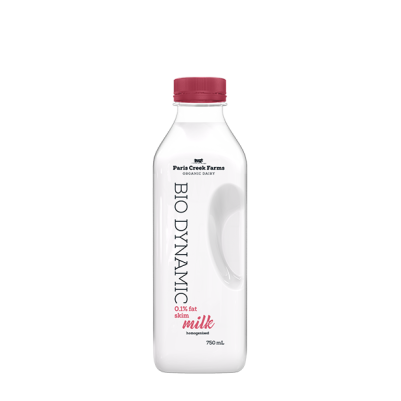 PCF Bio-Dynamic 0.1% Fat Skim Milk 750ml