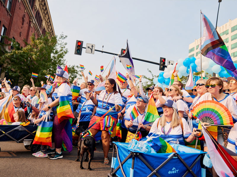 The Blue Cross of Idaho Shows Pride Blue Cross of Idaho