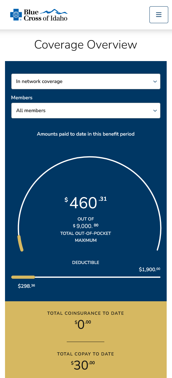2025 Blue Cross of Idaho member app